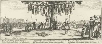 The Hanging, from 'The Miseries of War'