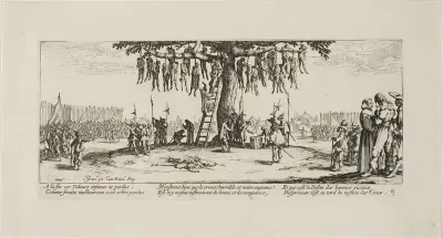 The Hanging, plate eleven from The Miseries of War