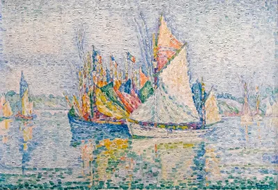 The Harbor at Concarneau