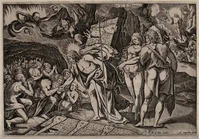 The harrowing of hell and the resurrection of Christ