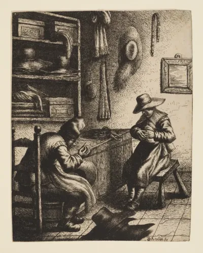 The Hatters, from Crafts and Trades