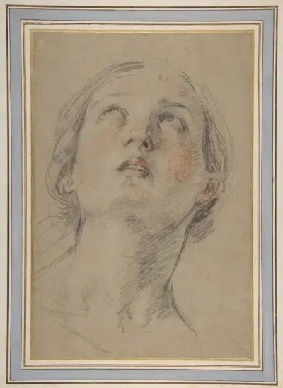 The Head of a Woman Looking Up (Judith)
