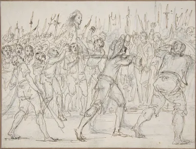 The Head of Jean Féraud (1759–1795), a Deputy at the Convention, Carried on a Pike, May 21, 1795