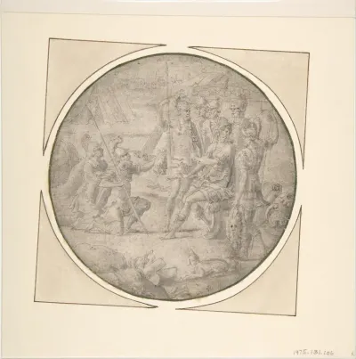 The Head of Pompey Presented to Caesar