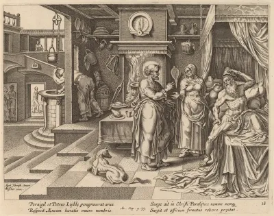 The Healing of Eneas by Saint Peter