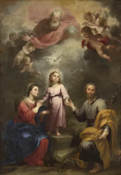 The Heavenly and Earthly Trinities (The Pedroso Murillo)