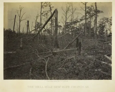 The "Hell Hole," New Hope Church, GA