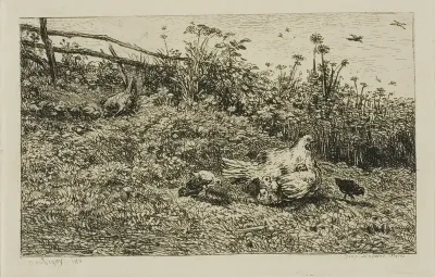 The Hen and her Chicks