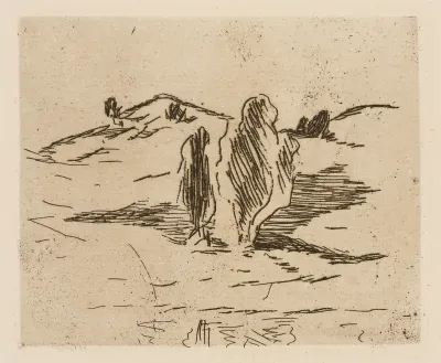 The High Valley, plate 3 from Le Fleuve