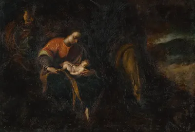 The Holy Family (The Holy Family Fleeing to Egypt)