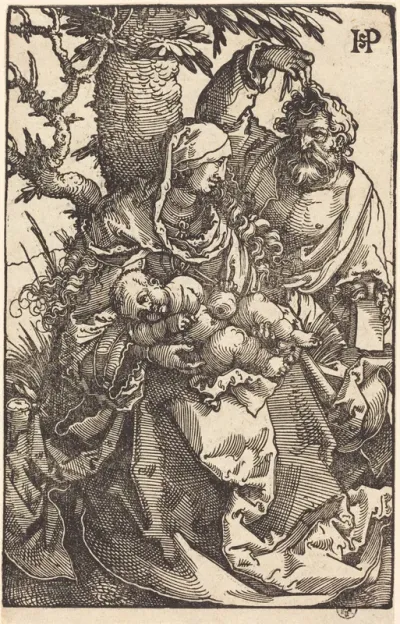 The Holy Family Under a Tree