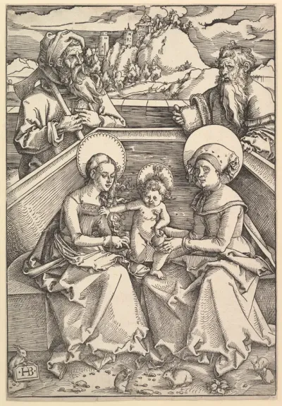 The Holy Family with St. Anna and St. Joachim