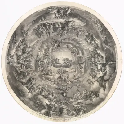 The Holy Trinity, Ceiling of the Church of Val-de-Grâce