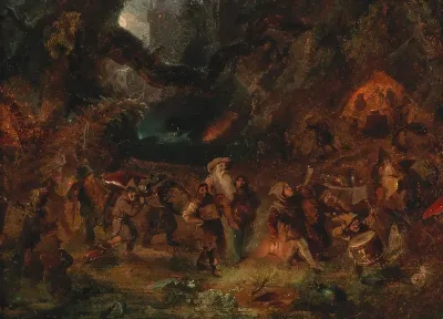 The Homecoming of the Dwarfs after a Successful Hunt