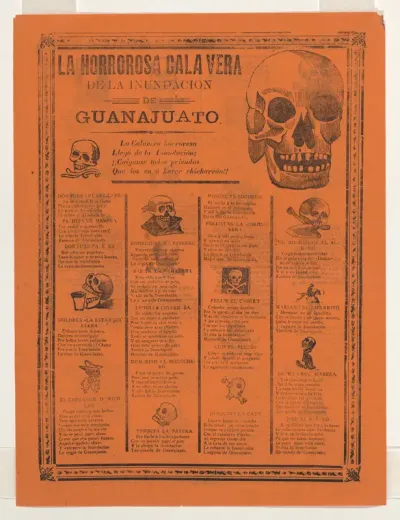 The horrific skeleton of the flood of Guanajuato