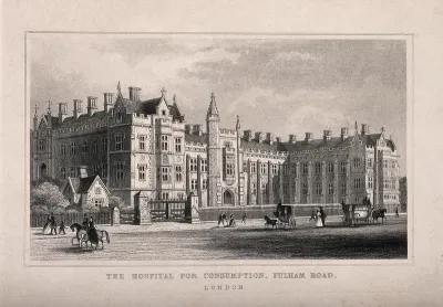 The Hospital for Consumption, Fulham: viewed from the road