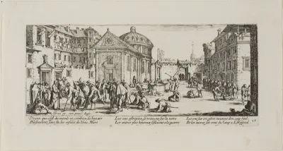 The Hospital, plate fifteen from The Miseries of War