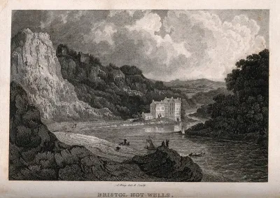 The hot wells including the harbour, Bristol