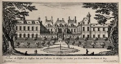 The Hôtel de Soissons in Paris