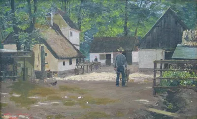 The house of Peter Liep, North of Copenhagen.