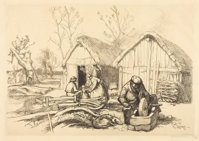 The House of the Woodcutter, Vendee (La maison du bucheron, Vendee)