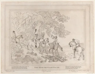 The Hunter (from The Life of a Racehorse, or The High-Mettled Racer)