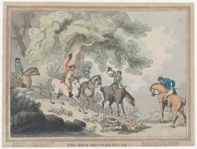 The Hunter (from The Life of a Racehourse, or The High-Mettled Racer)