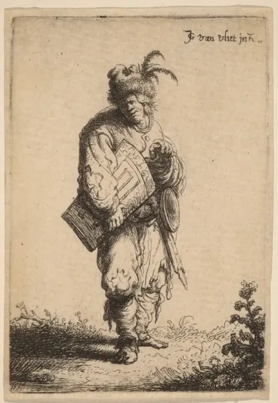 The Hurdy-Gurdy Player