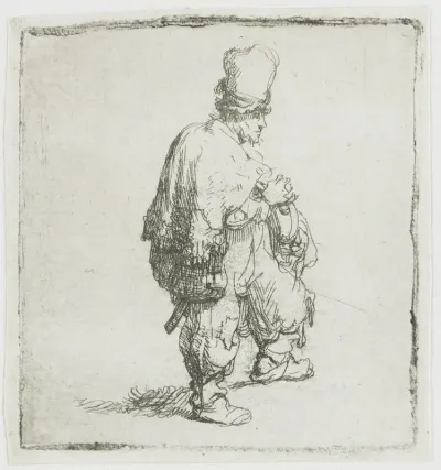 The Hurdy-gurdy Player