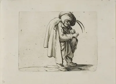 The Hurdy-Gurdy Player, from Varie Figure Gobbi