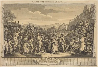 The Idle 'Prentice Executed at Tyburn