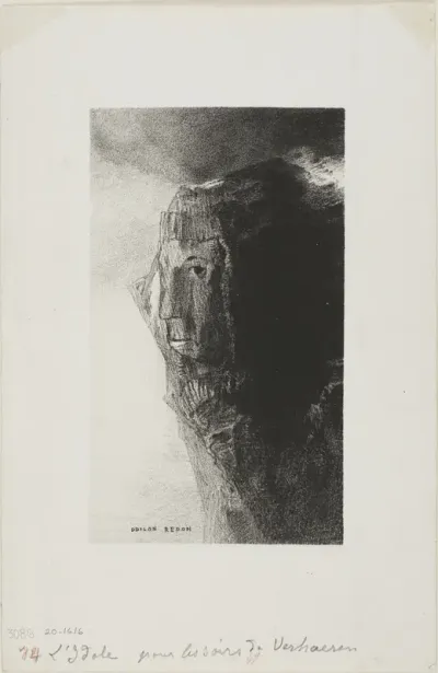 The Idol, frontispiece from Emile Verhaeren's Les Soirs