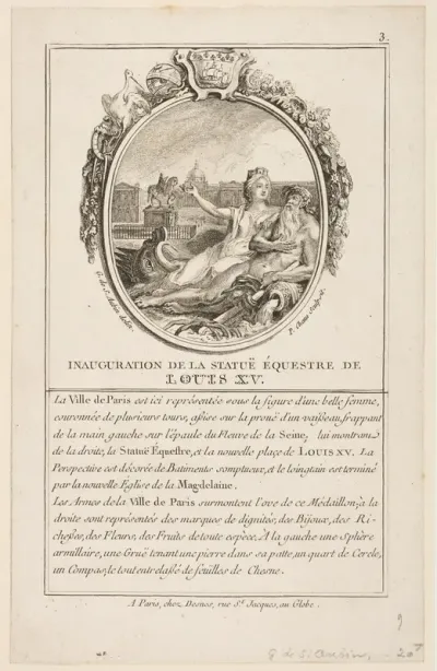 The Inauguration of the Statue of Louis XV