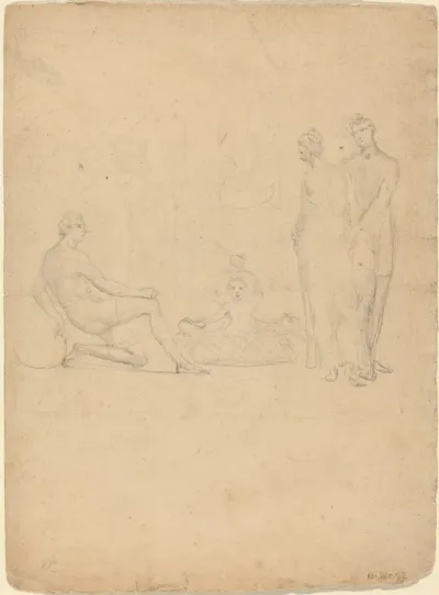 The Infant Hercules Throttling the Serpents