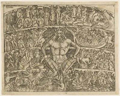 The Inferno According to Dante, from the Campo Santo Frescos in Pisa