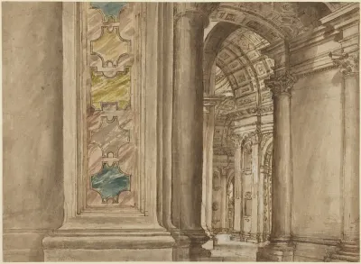 The Interior of Saint Peter's, Rome