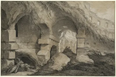 The Interior of the Colosseum