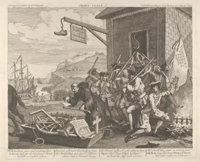The Invasion, Plate 1: France