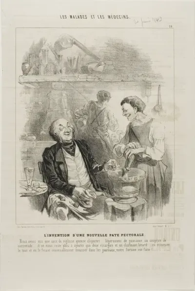 The Invention of a New Chest Elixir (plate 14)
