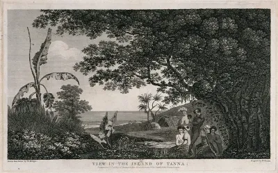 The island of Tanna, Vanuatu, and some of its inhabitants