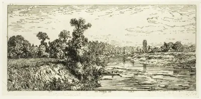 The Isle of Aligre, with Two Boats