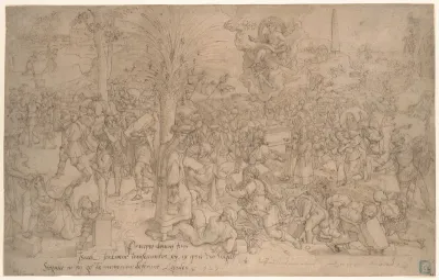 The Jews Collecting the Twelve Stones from the River Jordan