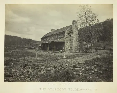 The John Ross House, Ringold, GA