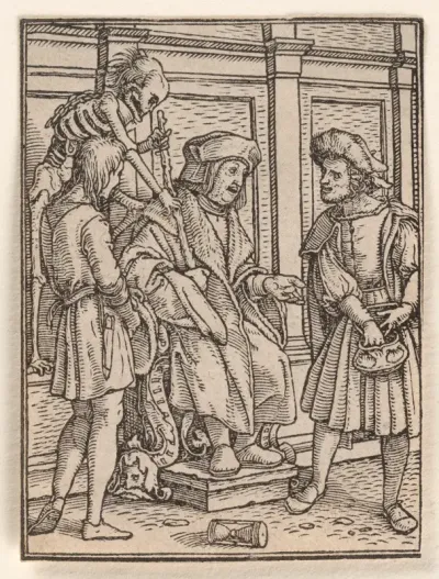The Judge, from "The Dance of Death"