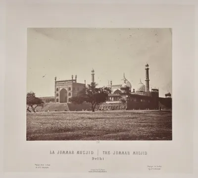 The Jummah Musjid, Delhi