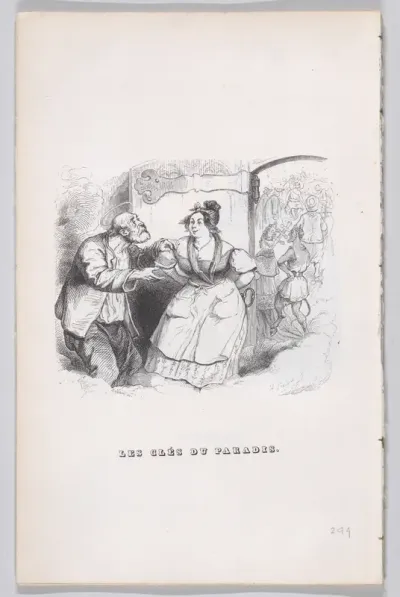 The Keys to Paradise, from "The Complete Works of Béranger"