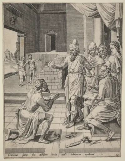 The King Forgiving His Servant His Debt