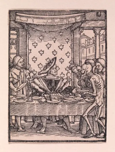The King, from "The Dance of Death"