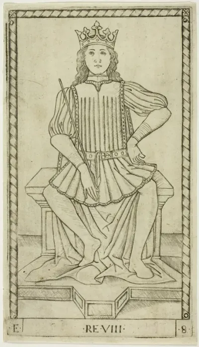 The King, plate eight from The Ranks and Conditions of Men