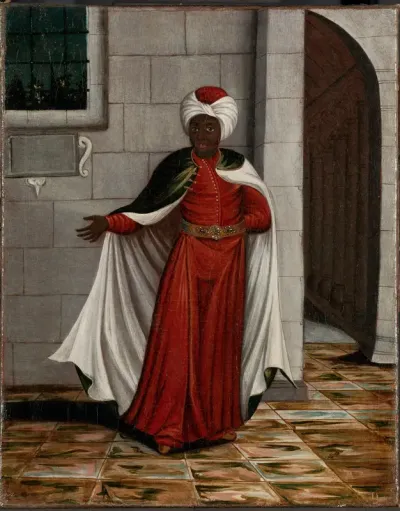 The Kislar Aghassi, Chief of the Black Eunuchs of the Sultan